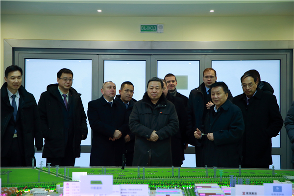 Shang Yong, Vice Minister of Emergency Management of China, in the Beijing Hotel