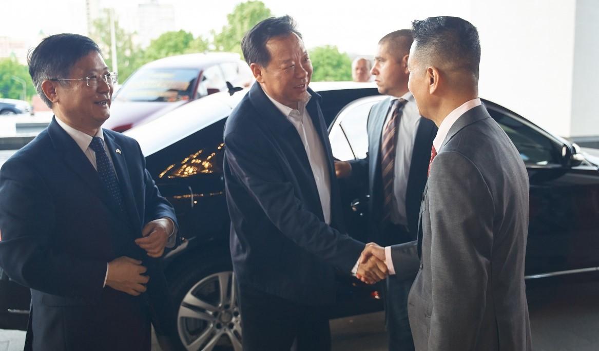 中共中央军委总参谋长李作成下榻北京饭店