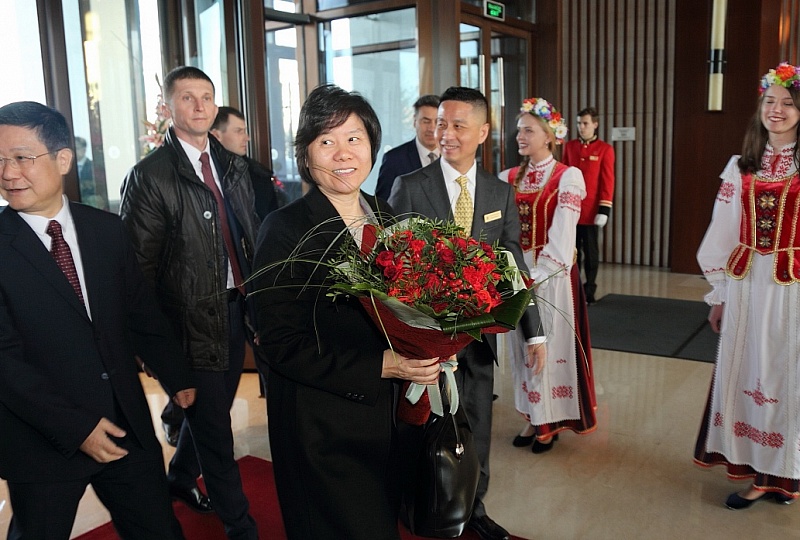 全国人大常委会副委员长沉跃跃下榻北京饭店