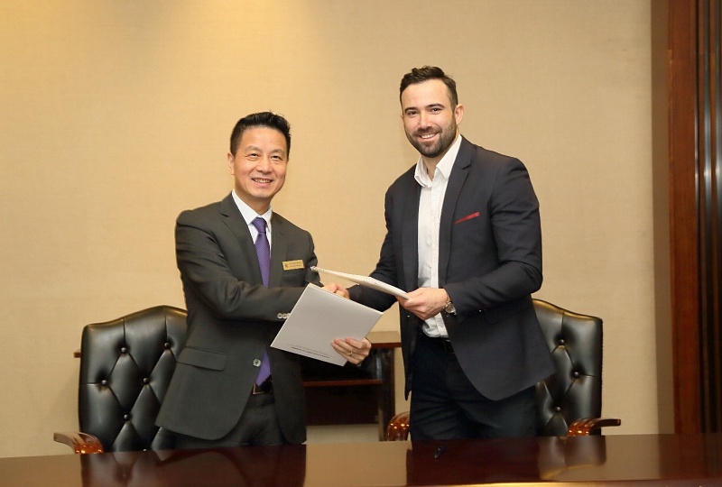Cooperation agreement between Beijing Hotel MInsk and the Minsk hockey club Junost