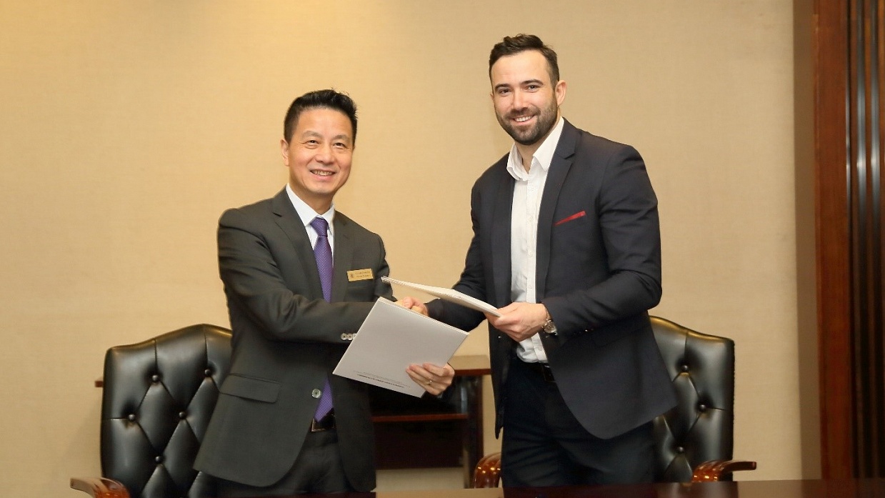 Cooperation agreement between Beijing Hotel MInsk and the Minsk hockey club Junost